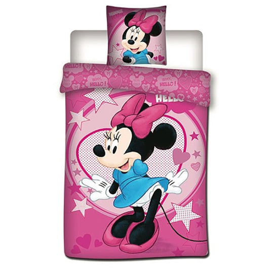 Disney Minnie Maus Kinder Bettwäsche 2tlg Set - WS-Trend.de 135/140x200 63x63 cm
