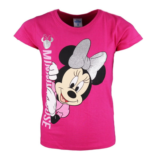 Disney Minnie Maus Kinder T-Shirt - WS-Trend.de Pink Blau für Mädchen Minni Mouse 104-134