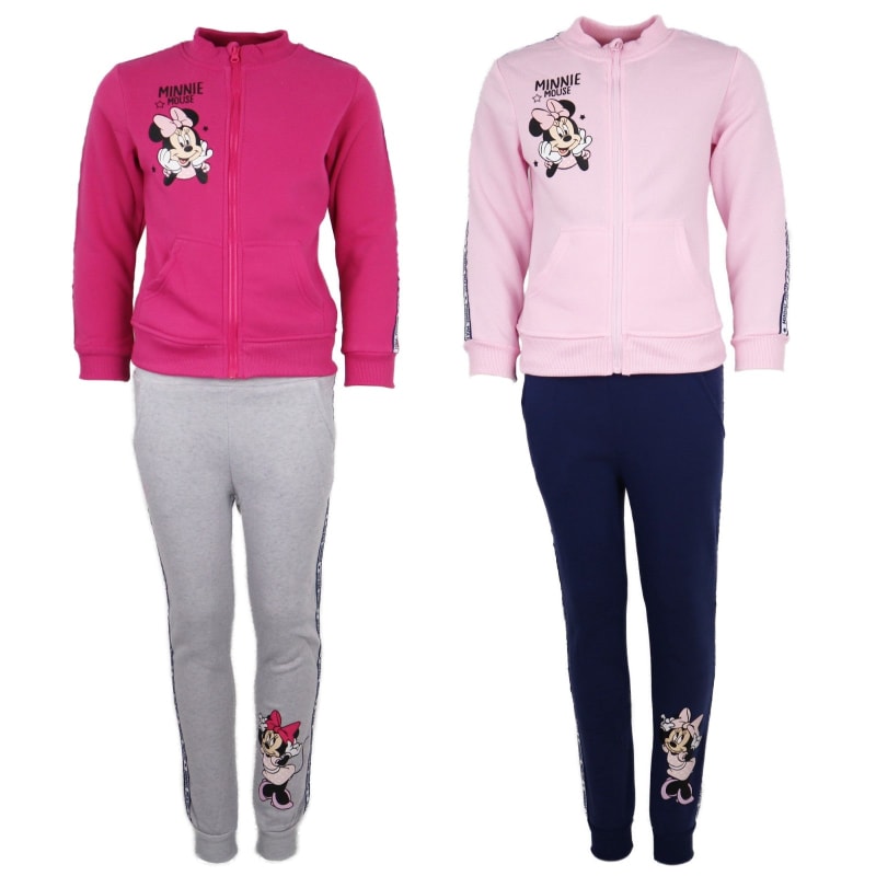 Disney Minnie Maus Kinder Sport Jogginganzug - WS-Trend.de Sportanzug Trainingsanzug Hose Pullover 92-128