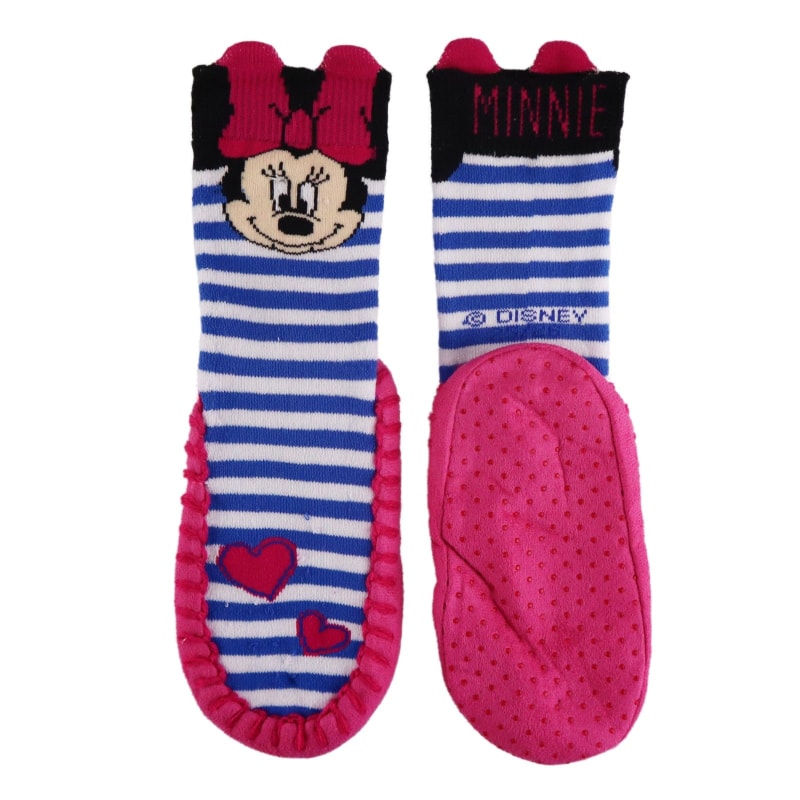 Disney Minnie Maus Kinder Stopper Socken - WS-Trend.de Mädchen antirutsch lange Stoppersocken 23 - 28