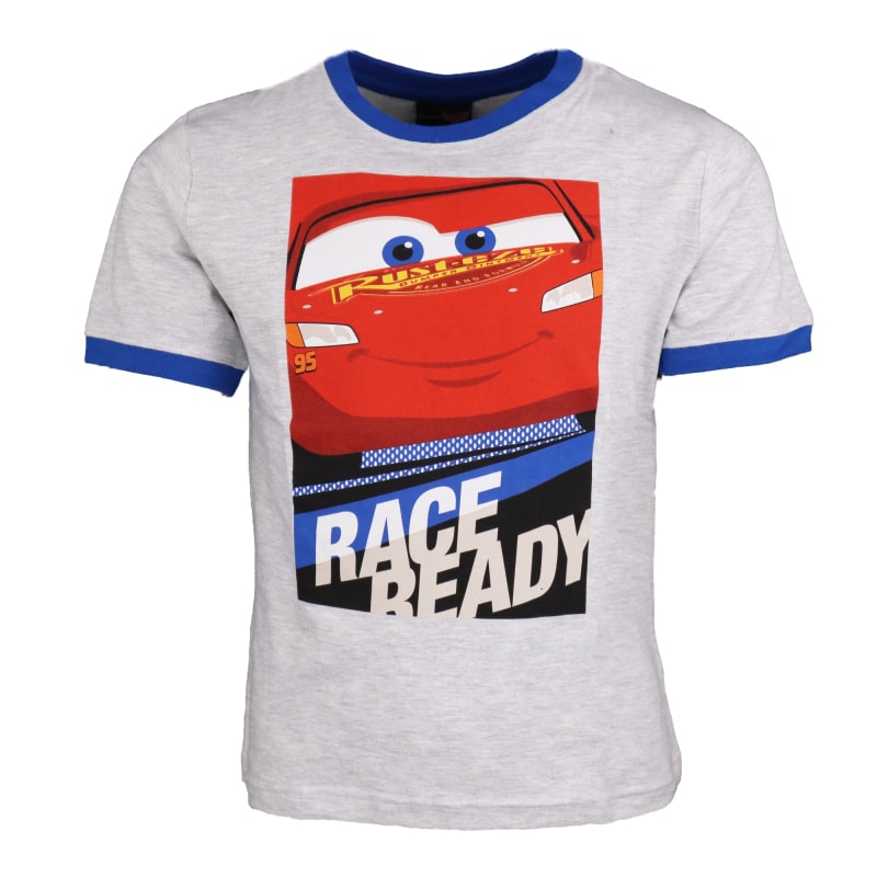 Disney Pixar Cars McQueen Kinder T-Shirt - WS-Trend.de Blau Grau Kleidung für Jungen