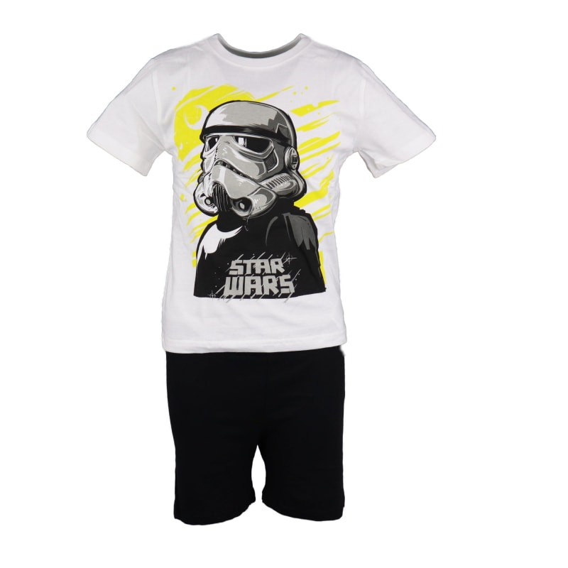 Disney Star Wars Storm Trooper Kinder Pyjama Schlafanzug - WS-Trend.de kurz 110-140 Motivwahl