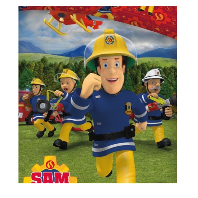 Feuerwehrmann Sam Kinder Bettwäsche Set - WS-Trend.de Mikrofaser 2tlg 135/140x200 Garnitur