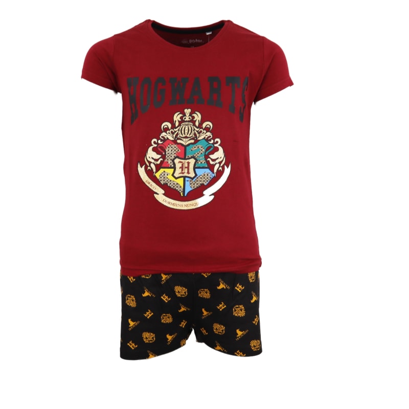 Harry Potter Hogwarts Kinder Schlafanzug Pyjama - WS-Trend.de Hogwart School kurzarm 134 -164 baumwolle