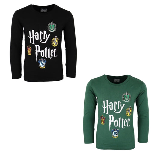 Harry Potter Kinder langarm T-Shirt - WS-Trend.de Shirt 104-134 Baumwolle