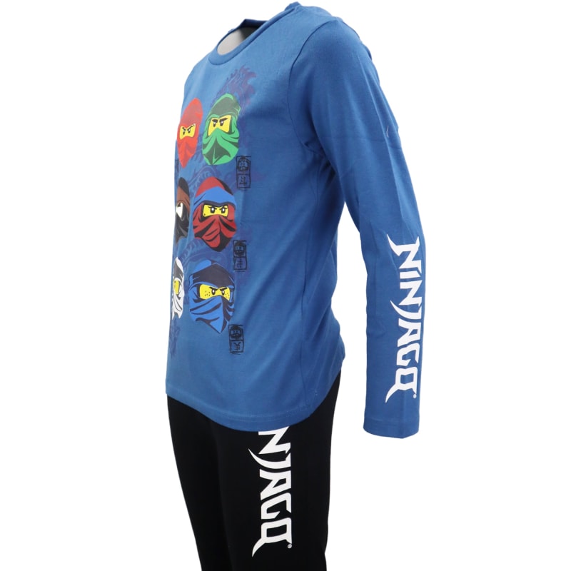 LEGO® Ninjago Kinder lang Pyjama - WS-Trend.de Jungen Schlafanzug 98 -128 Kai Jay Zane Lloyd