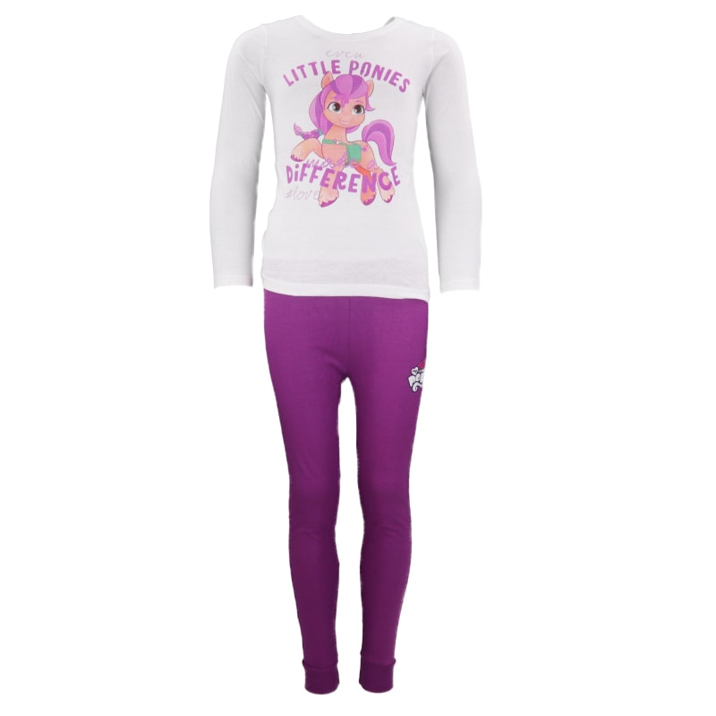 My Little Pony Sunny Starsscout Kinder Schlafanzug Pyjama lang - WS-Trend.de Mädchen 98-128