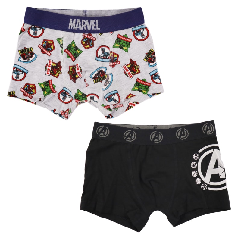 Marvel Avengers Unterhose Boxershorts 2er Pack - WS-Trend.de Kinder Jungen Gr. 104-134