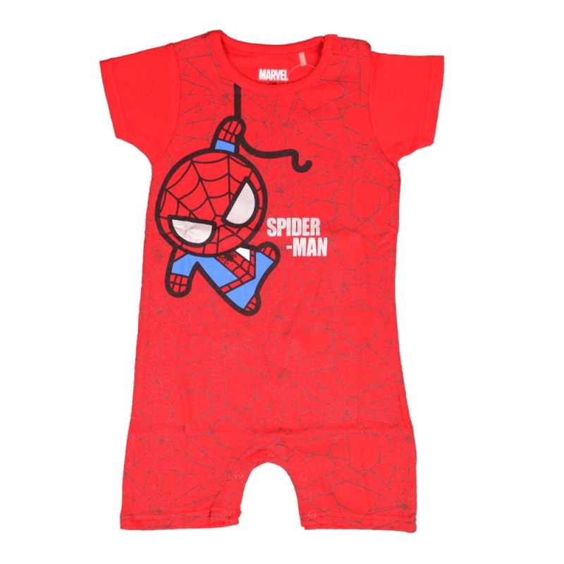Marvel Spiderman Baby Kurzarm Body Strampler - WS-Trend.de Spider-Man Schlafanzug 62 bis 86