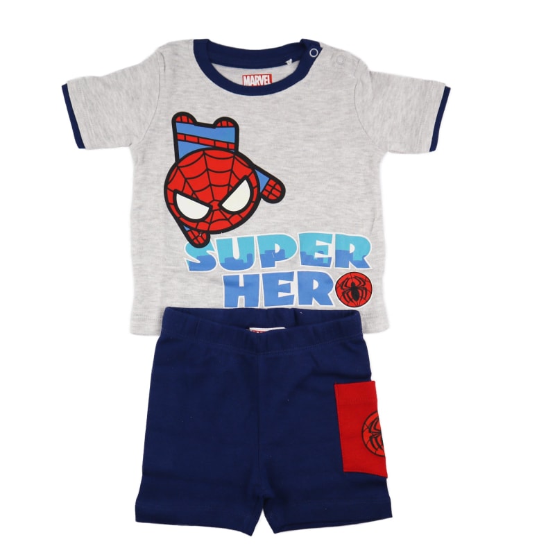 Marvel Spiderman Baby Kurzarm Shirt und Shorts - WS-Trend.de Sommer Set kurzarm T-Shirt Gr. 68 - 92 Jungen
