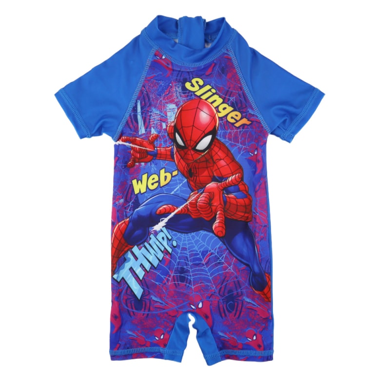 Marvel Spiderman Badeanzug Schwimmanzug - WS-Trend.de Overall jungen Bademode Gr 86 bis 116