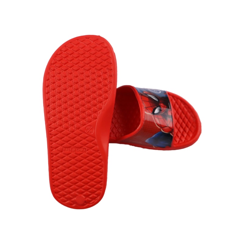 Marvel Spiderman Kinder Badelatschen Sandalen - WS-Trend.de Schuhe Rot Blau Gr. 24 bis 31