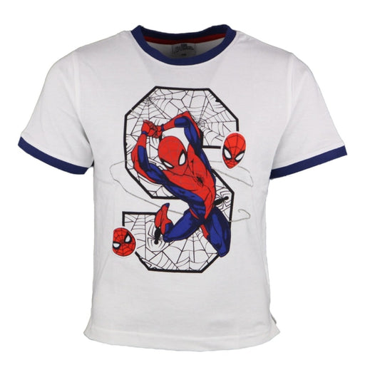 Marvel Spiderman T-Shirt Kurzarm Kinder Jungen Shirt - WS-Trend.de 104-134 Baumwolle
