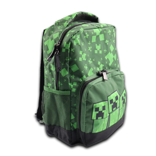 Minecraft Creeper Kinder Rucksack - WS-Trend.de Sporttasche Backpack Tasche Gr. 35 x 25 12