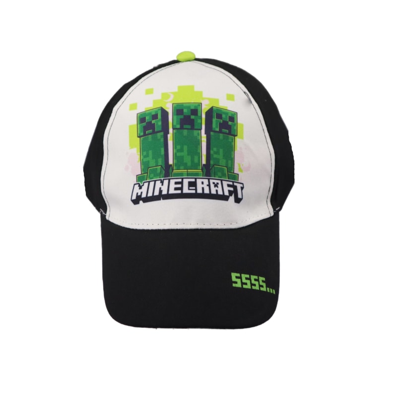 Minecraft Creeper - Basecap Baseball Kappe - WS-Trend.de Steve Alex Zombie Mütze Jungen
