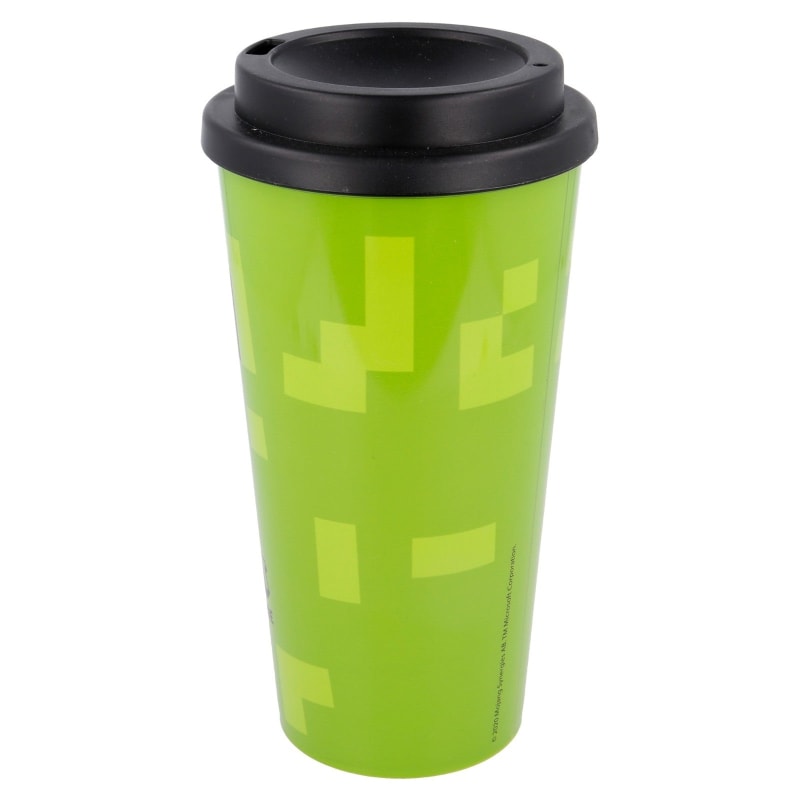 Minecraft Creeper Kaffeebecher Trinkbecher doppelwandig 520 ml - WS-Trend.de