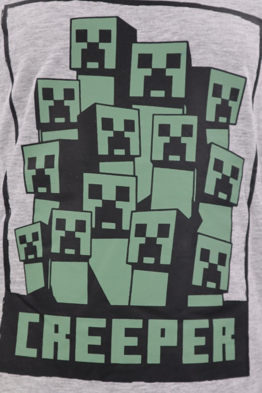 Minecraft Creeper Kinder lang Pyjama - WS-Trend.de Jungen Schlafanzug 116 -152