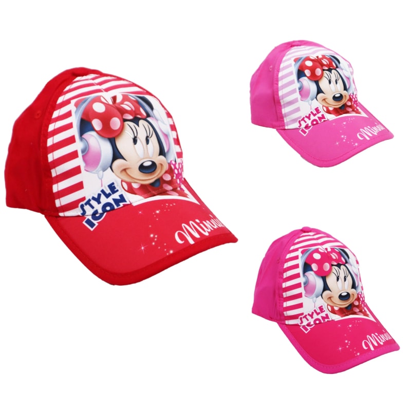 Minnie Maus Kinder Baumwolle Basecap Baseball Kappe - WS-Trend.de | Disney Mini Mouse Mädchen