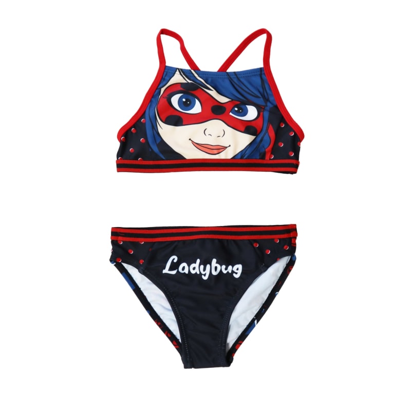 Miraculous Ladybug Kinder Badeanzug Bikini - WS-Trend.de Bademode für Mädchen Gr. 104 - 128