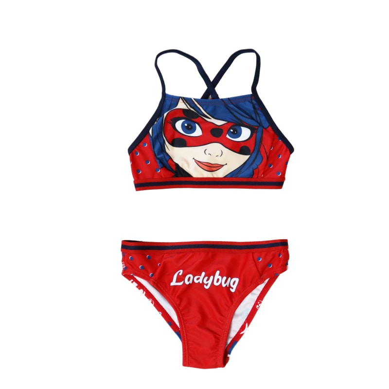 Miraculous Ladybug Kinder Badeanzug Bikini - WS-Trend.de Bademode für Mädchen Gr. 104 - 128