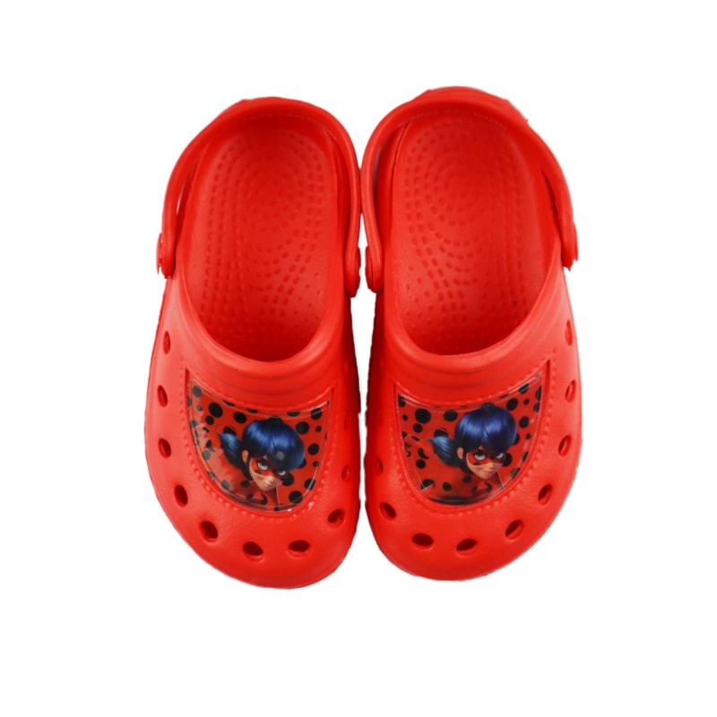 Miraculous Ladybug - Kinder Clogs - WS-Trend.de Mädchen Badeschuhe Hausschuhe Sandalen 24-31