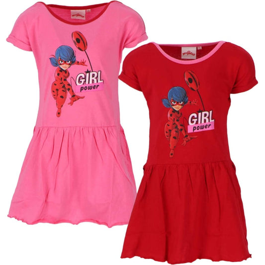 Miraculous Ladybug Kinder Sommer Kleid - WS-Trend.de für Mädchen Sommerkleid 98 -128