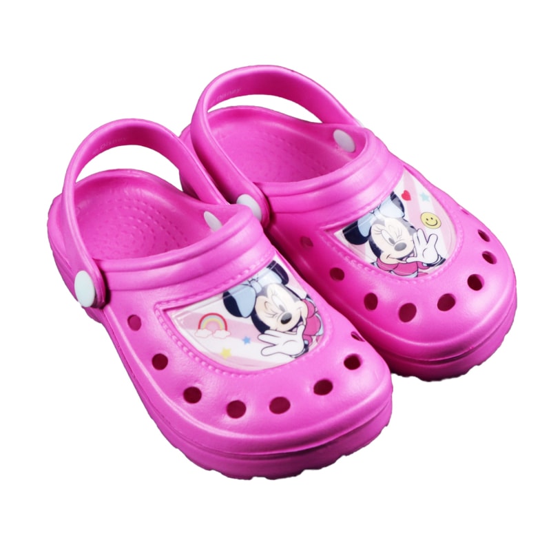 Minnie Maus - Kinder Badeschuhe Clogs - WS-Trend.de Disney - Latschen Mädchen 22 bis 33