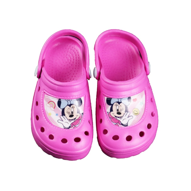 Minnie Maus - Kinder Badeschuhe Clogs - WS-Trend.de Disney - Latschen Mädchen 22 bis 33