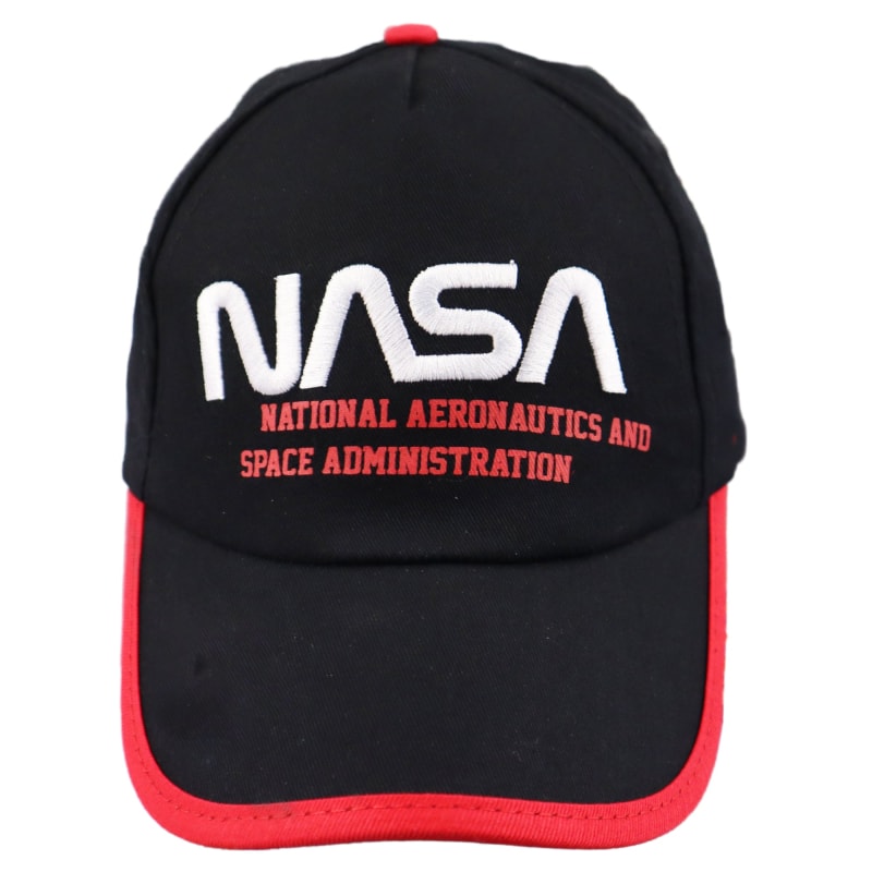 NASA Space - Herren Kinder Baseball Kappe Basecap - WS-Trend.de | für Jungen Schwarz 54 56