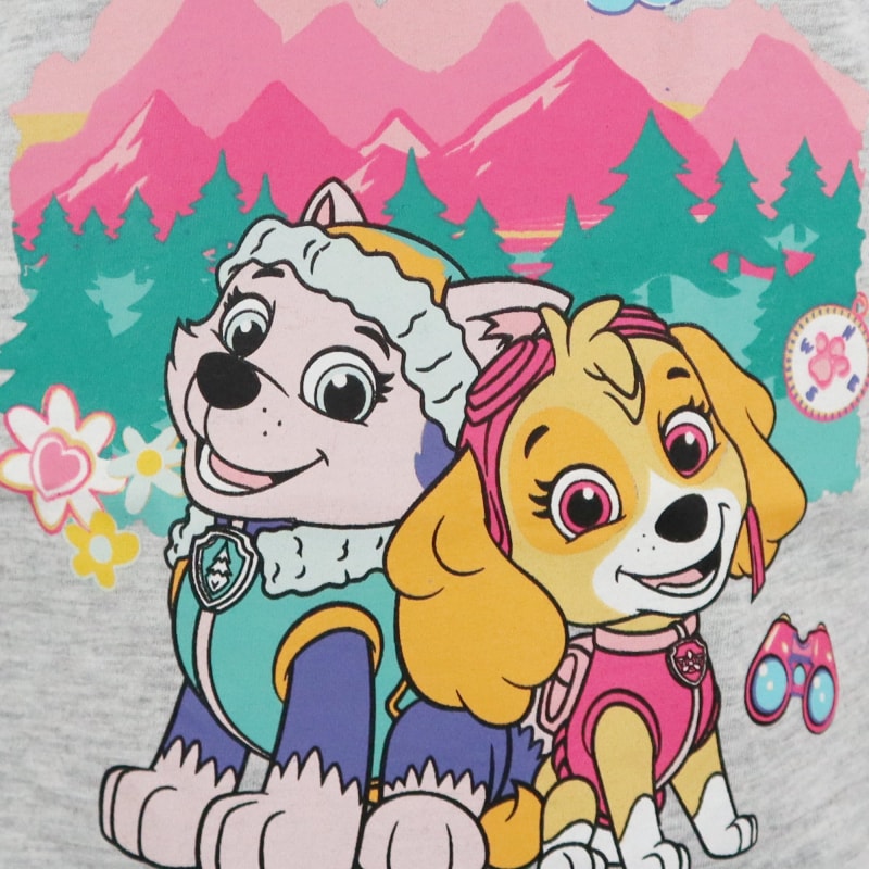 Paw Patrol Skye und Everest Kinder Langarmshirt - WS-Trend.de Mädchen langarm Shirt - 98 bis 128 aus Baumwolle