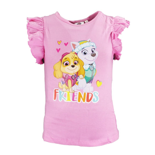 Paw Patrol Skye Kinder T-Shirt Rosa - WS-Trend.de für Mädchen 98-128 Baumwolle