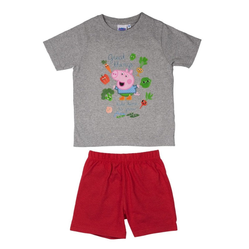 Peppa Pig Kinder Jungen Schlafanzug Pyjama - WS-Trend.de Wutz 92 -116 Nachtwäsche Shirt Shots