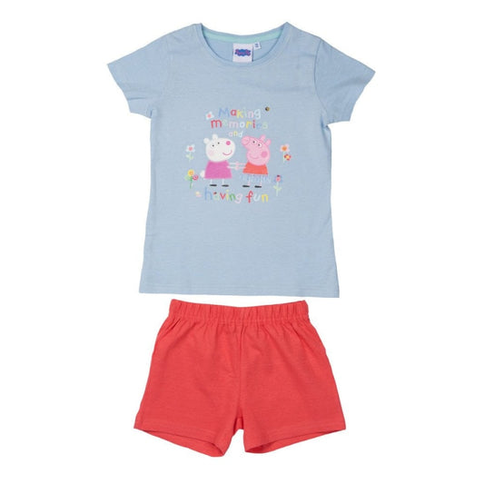 Peppa Pig Kinder Schlafanzug Pyjama - WS-Trend.de Wutz 92 -116 Nachtwäsche Shirt Shots