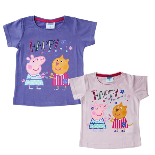 Peppa Wutz Baby Kinder T-Shirt - WS-Trend.de PEPPA Pig für Mädchen 92-116 Oberteil Mieze Molly