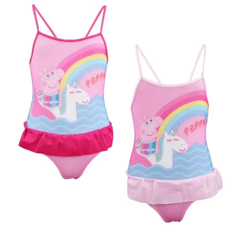 Peppa Wutz Kinder Mädchen Badeanzug - WS-Trend.de Bademode Pink 92 - 116 Rosa