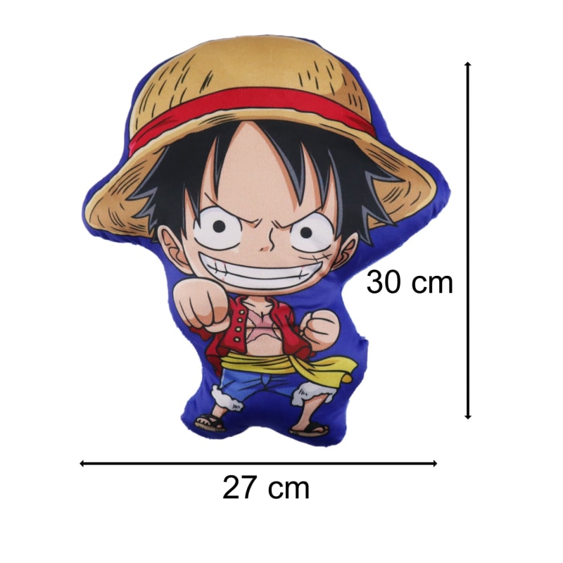 One Piece Monkey D Luffy mini Kissen Dekokissen - WS-Trend.de 3D Cushion Formkissen