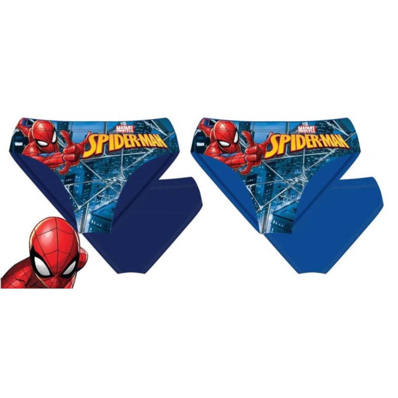Spiderman Kinder Badehose Slips 2er Pack 98-128 - WS-Trend.de Marvel Jungen bademode - 98 bis 128