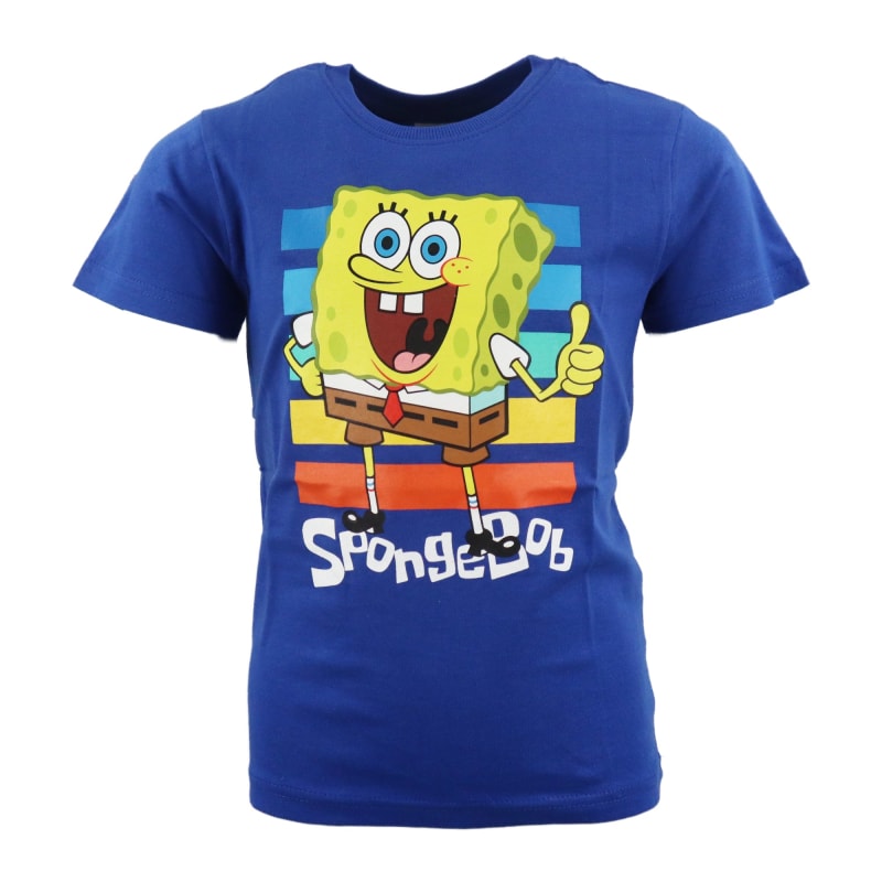 Spongebob Schwammkopf Kinder kurzarm T-Shirt - WS-Trend.de Gr 104-134 Baumwolle Jungen
