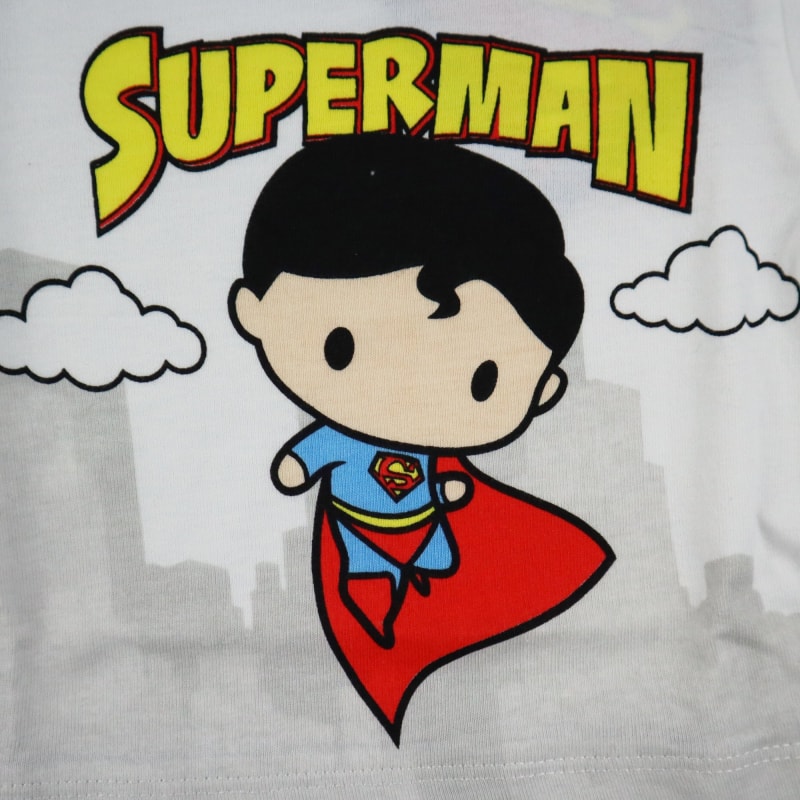 DC Superman Baby Kleinkind kurzarm Body Strampler - WS-Trend.de Schlafanzug Gr. 62 - 92
