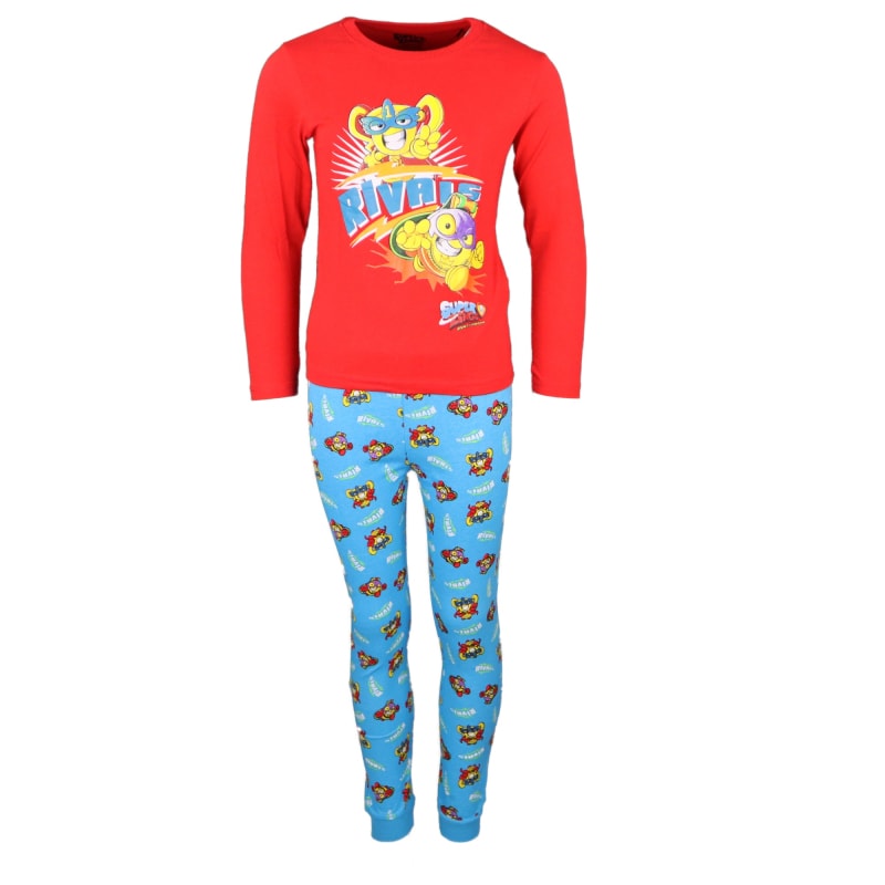 Super Zings Rivals Kinder Schlafanzug Pyjama - WS-Trend.de Nachtwäsche 98-128 Baumwolle