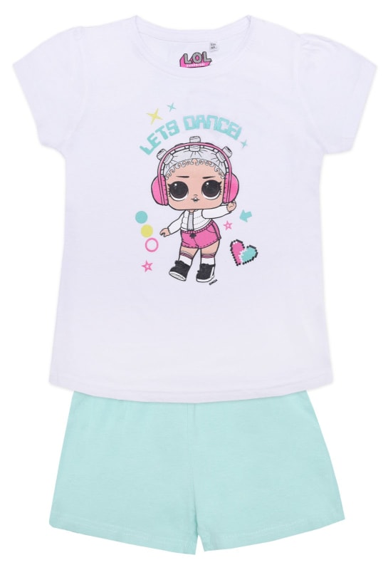 LOL Surprise Kinder Schlafanzug Pyjama - WS-Trend.de kurz 104-134 pink Lila baumwolle