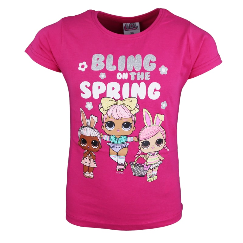 LOL Surprise Kinder T-Shirt - WS-Trend.de Suprise - Rosa Blau für Mädchen 104-134 langarm