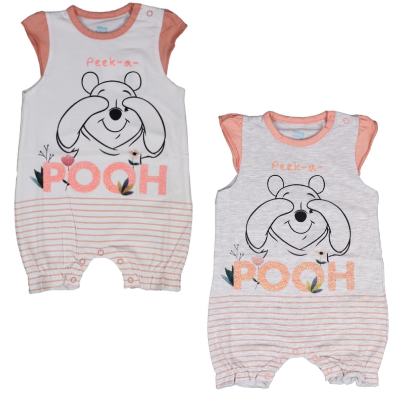 Winnie der Puuh Baby Kurzarm Strampler - WS-Trend.de Disney Pooh Body Schlafanzug 62 bis 86